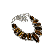 Load image into Gallery viewer, Tigers Eye Collar Necklace