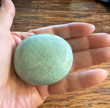 Load image into Gallery viewer, Amazonite Palm Stone - Stand Up For Yourself!
