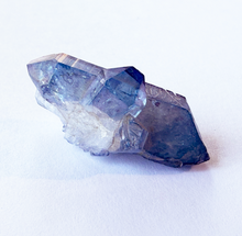 Load image into Gallery viewer, Aqua Aura Quartz Crystal Mini Cluster Lavender Tinge