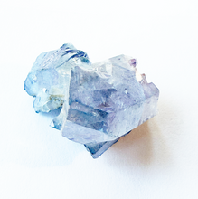 Load image into Gallery viewer, Aqua Aura Quartz Crystal Mini Cluster Lavender Tinge