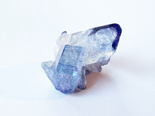 Load image into Gallery viewer, Aqua Aura Quartz Crystal Mini Cluster Lavender Tinge