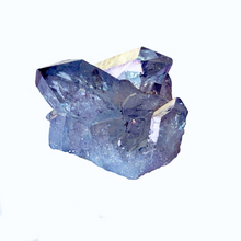 Load image into Gallery viewer, Aqua Aura Quartz Crystal Mini Cluster Lavender Tinge