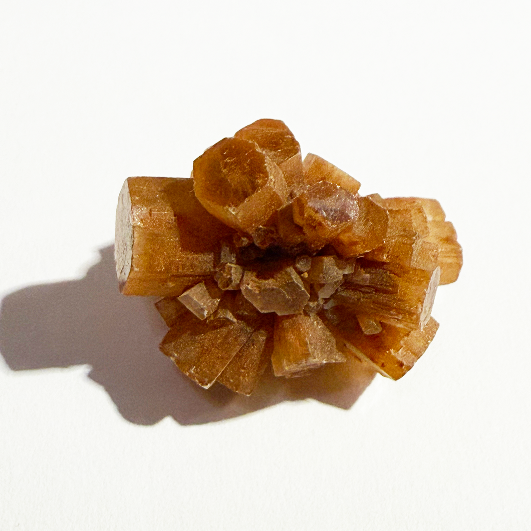Aragonite Specimen 1 inch Brown Aragonite Sputnik