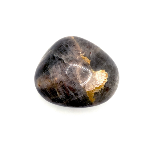 Black Moonstone Palm Stone 4.9 oz