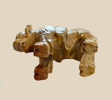 Load image into Gallery viewer, Buffalo Figurine Soapstone Carving