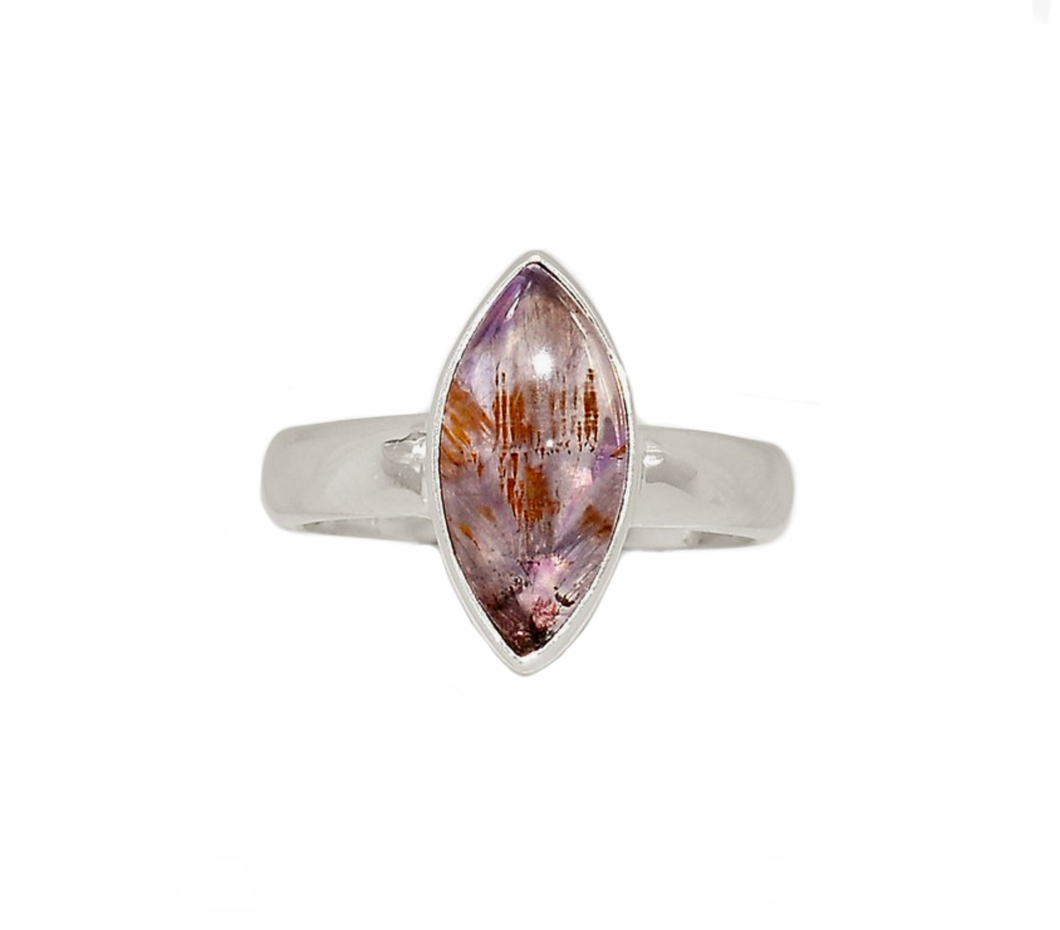 Cacoxenite aka Super Seven Ring Size 7