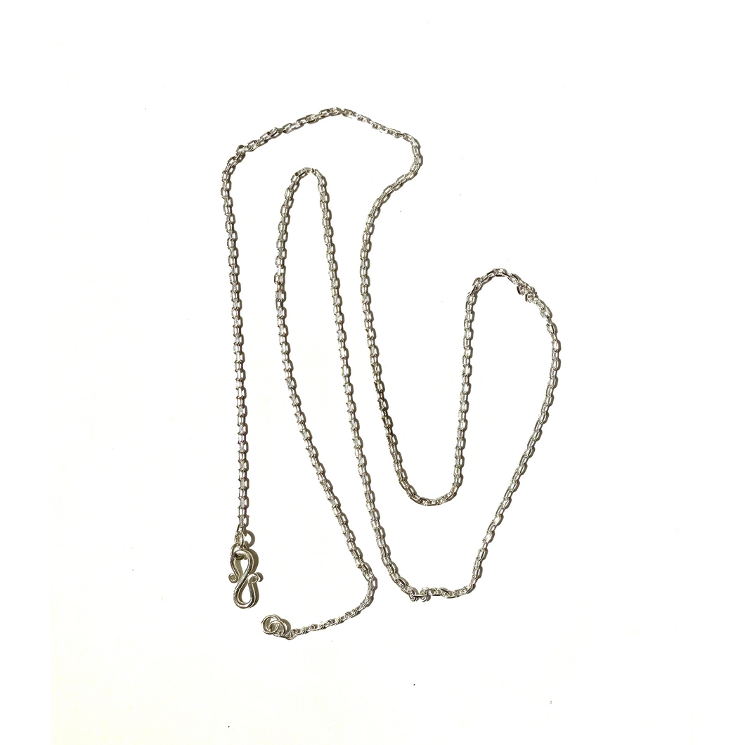Sterling Silver Box Chain Necklace 22 Inch 1.1mm Thick – Life is a Gift ...