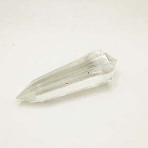 Brazilian Quartz Vogel-Cut® 12-sided Wand