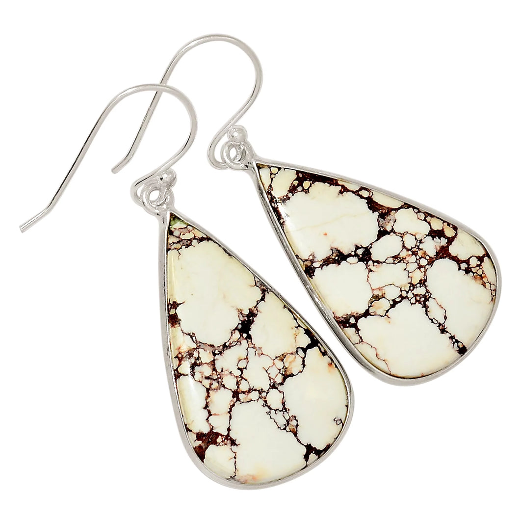 Wild Horse Jasper Earrings with Fantastic Patterning