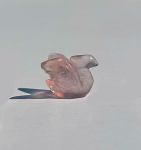 Fluorite Swan Miniature Swan Figurine