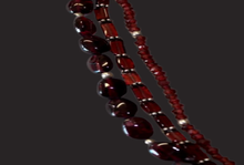 Load image into Gallery viewer, Vintage Tibetan Natural Garnet Necklace Choker