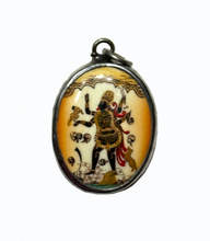 Load image into Gallery viewer, Goddess Kali Pendant Enameled