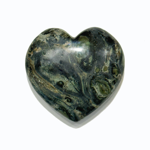 Kambaba Jasper 40mm Heart aka Crocodile Jasper