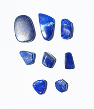 Load image into Gallery viewer, Lapis Lazuli Flat Palm Stone