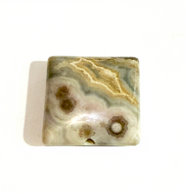 Load image into Gallery viewer, Ocean Jasper Bead Puffy Square