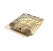 Load image into Gallery viewer, Ocean Jasper Bead Puffy Square