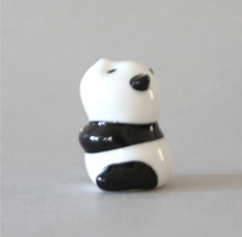 Load image into Gallery viewer, Baby Panda Incense Stand Hand Cast and Glazed Ceramic
