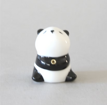 Load image into Gallery viewer, Baby Panda Incense Stand Hand Cast and Glazed Ceramic