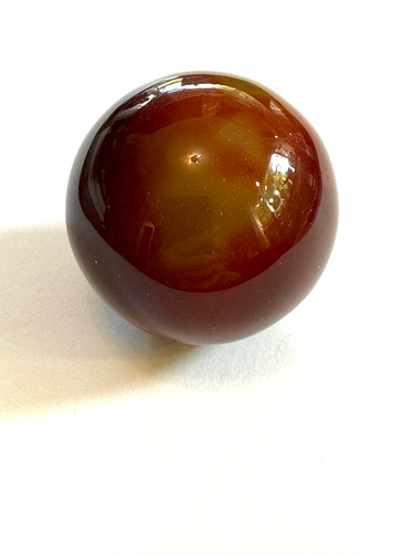 Carnelian Agate Sphere for courage and happiness! 38mm