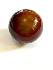 Carnelian Agate Sphere for courage and happiness! 38mm