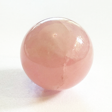 Load image into Gallery viewer, Rose Quartz Sphere Milky Pink 25mm
