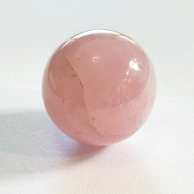 Load image into Gallery viewer, Rose Quartz Sphere Milky Pink 25mm