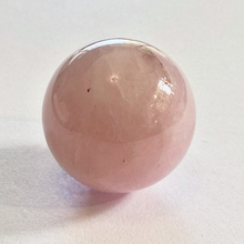 Load image into Gallery viewer, Rose Quartz Sphere Milky Pink 25mm