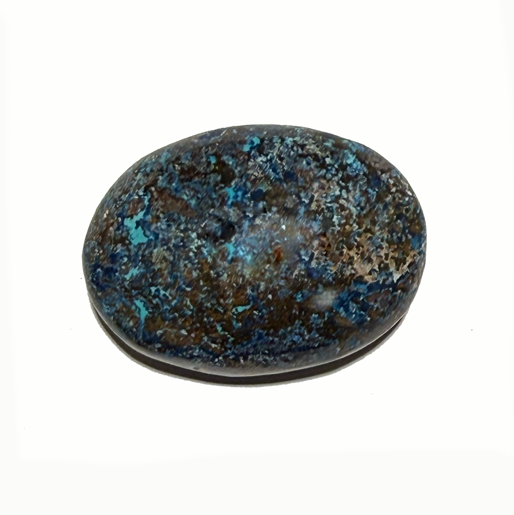 Shattuckite Palm Stone