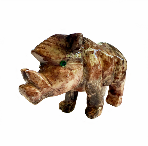 Year of the Pig!  Wild Pig Soapstone Carving