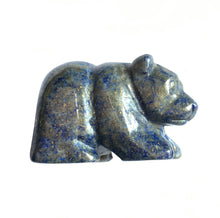 Load image into Gallery viewer, Lapis Lazuli Bear Figurine 1.5 inches long