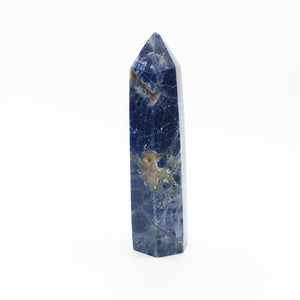 Sunset Sodalite Point Blue and Orange 2.78 inches high