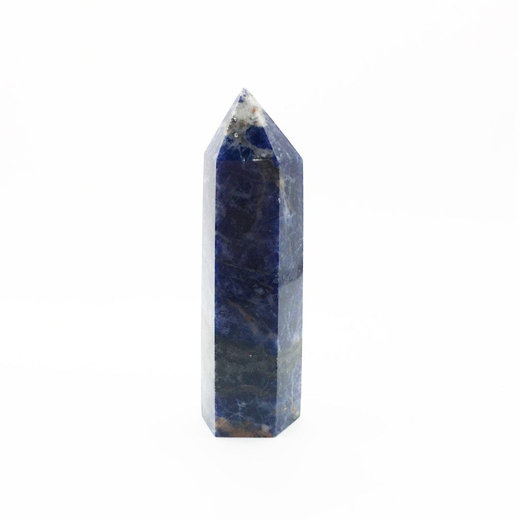 Sunset Sodalite Point Blue and Orange 2.8 inches high