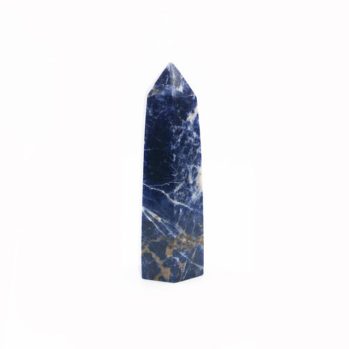 Sunset Sodalite Point Blue and Orange 2.9 inches high