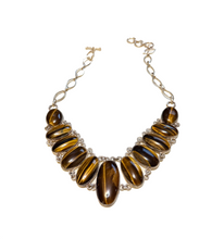 Load image into Gallery viewer, Tigers Eye Collar Necklace