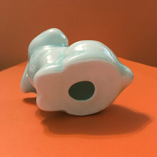Load image into Gallery viewer, Chinese Year of the Rabbit Figurine Celadon Glazed Porcelain