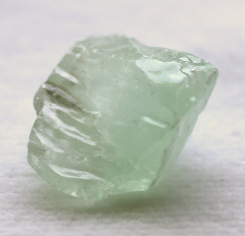 Green Rough Calcite Stone in 1/10 ounce size