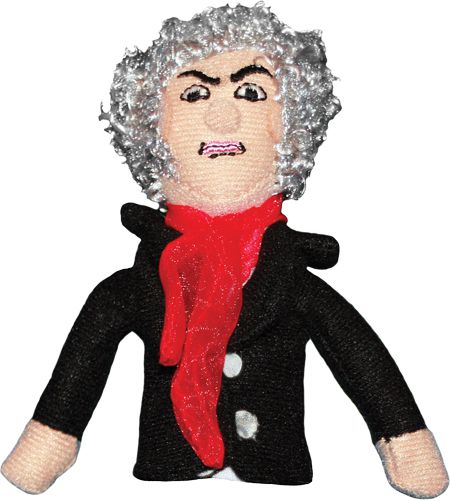 Beethoven Finger Puppet and Fridge Magnet