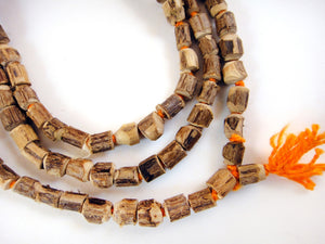 Tulsi Beads Necklace 108 Bead Knotted Mala