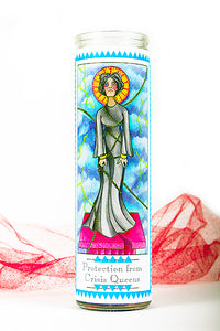 Protection from Crisis Queens Prayer Candle