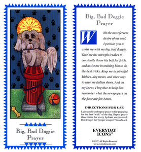 Big Bad Doggie Prayer Candle