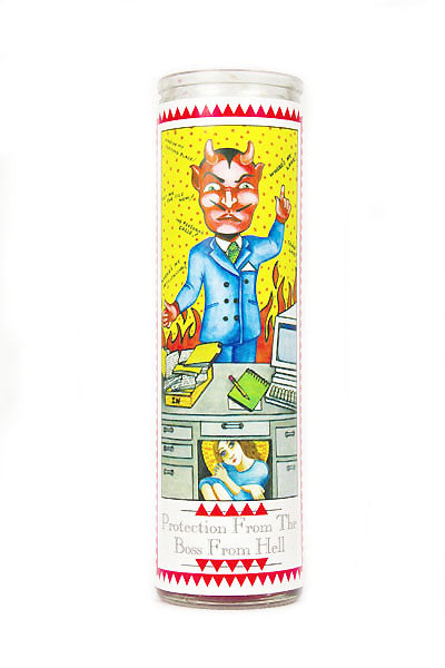 Protection from The Boss from Hell Prayer Candle