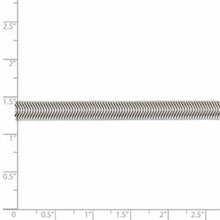 Load image into Gallery viewer, Sterling Silver 22 inch Snake Chain Necklace - 6.2mm thickness