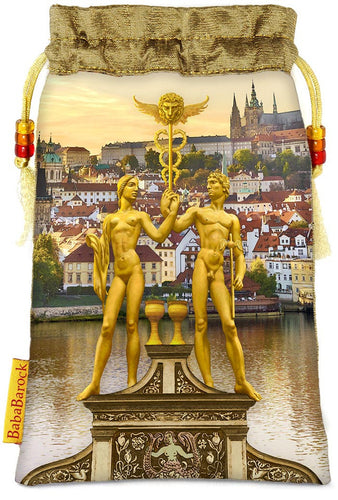 Drawstring Tarot Bag Limited Edition Two of Cups Photo-Printed