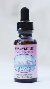 Vesuvianite Gem Elixir 1 oz Alaskan Essences