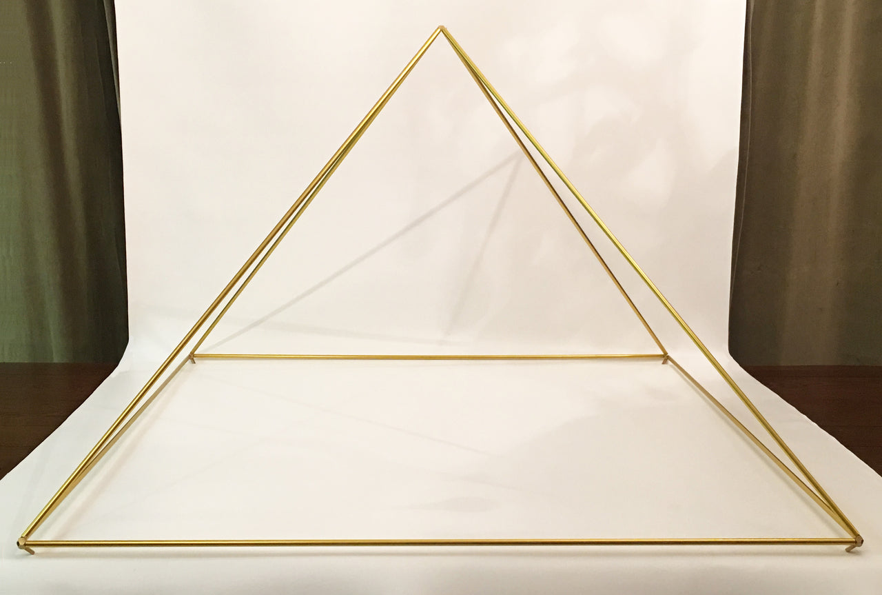 Electroculture new 100% copper pyramid kit to build up to 3 m or 9 feet  size big pyramids or more 