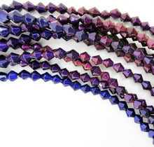 Load image into Gallery viewer, Mirage 5mm Strand of Bicone Beads 18 Inch Necklace