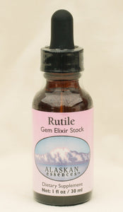 Rutile Gem Elixir 1 oz Alaskan Essences