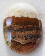 African Queen Picture Jasper Cabochon