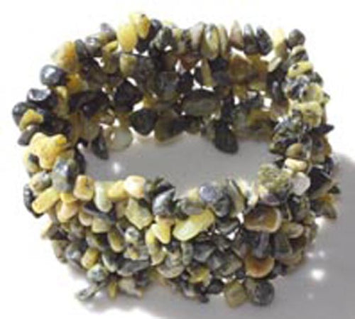 Genuine Gemstone Stretch Bracelet