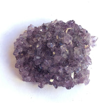 Load image into Gallery viewer, Amethyst Rose Cluster Stalactite Tip - Dark Purple with Tiny Points